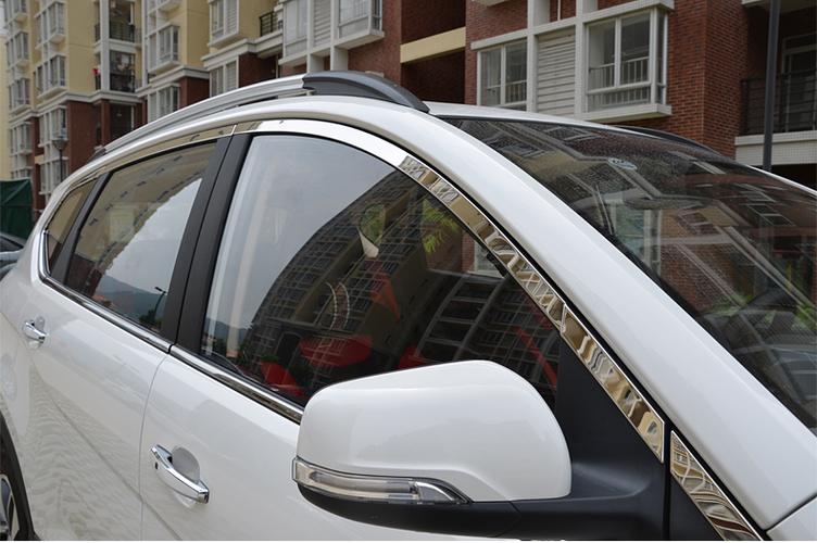 專用于寶駿560改裝車窗飾條不銹鋼車身裝飾防護(hù)亮條車窗升級(jí)裝飾